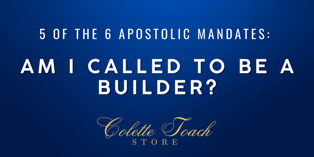 Am I Called to Be a Builder? - 5 of the 6 Apostolic Mandates